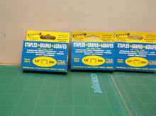 3 boxes 1/4" Arrow 604 Wide Crown Staples (6mm) Steel 1000/Pack USA