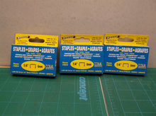 3 boxes 1/4" Arrow 604 Wide Crown Staples (6mm) Steel 1000/Pack USA