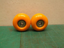 2 orange wheels 31" hot wheels skateboard