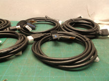 Lot of 5 various length hdmi cables