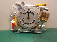 My workshop ... handyman heaven Richard clock
