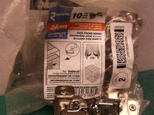Blum 9-Pack 1/2-in Nickel Plated Self-closing Concealed Cabinet Hinge