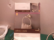 Allen + Roth Jordon Brushed Nickel Wall Mount Towel Ring no mounting bracket or