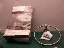 Allen + Roth Jordon Brushed Nickel Wall Mount Towel Ring no mounting bracket or