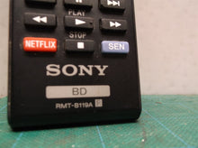 Sony RMT-B119A Remote for Blu-ray Disc Player BDPS1100 BDPS590
