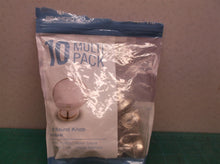 Liberty P50154A--SN 1 1/4" Satin Nickel Round Garrett Cabinet Drawer Knob 10 Pk