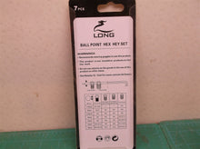Long 4 pcs ball point hex key set