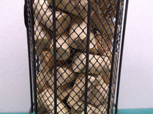 Metal wine bottle cork holder