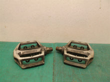 Haro Black Aluminum Bike Pedals 9/16" LU-313 Vintage Old Mid School BMX
