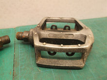 Haro Black Aluminum Bike Pedals 9/16" LU-313 Vintage Old Mid School BMX