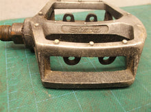 Haro Black Aluminum Bike Pedals 9/16" LU-313 Vintage Old Mid School BMX