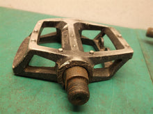 Haro Black Aluminum Bike Pedals 9/16" LU-313 Vintage Old Mid School BMX