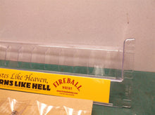 Fireball Clear Polycarbonate Cooler Door Beverage Rack HVL-16 18 1/4"L x 4 1/2"W