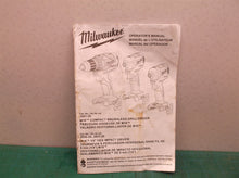 Manual only for a Milwaukee-2801-20 M18 Compact Brushless 1/2 in. Drill/ driver