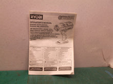 Manual only for a Ryobi PBLIW0118 Volt HP Brushless 4 Mode 1/2” Impact Wrench