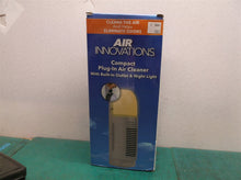 Air Innovations Compact Plug-In Air Cleaner Outlet Night Light Odor Eliminator