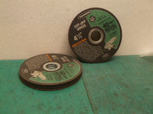 Warrior Cut Off Wheels 4 1/2” 7/8" Arbor 40 Grit Metal Aluminum Oxide