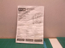 RYOBI P318 18V Cordless AirStrike Operators Manual