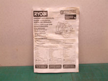 Ryobi Circular Saw csb125/csb125vn operator manual