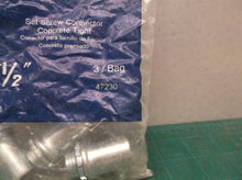 emt 1/2 set screw coupling concrete tight 3pk 47230