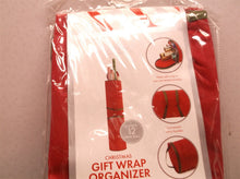 Whitmor Christmas Gift Wrap Organizer for 30" Rolls of Gift Wrap
