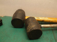 lot of 2 rubber mallets