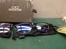 2 Pair Madeyes Blue Light Blocking Anti Fatigue Glasses leopard + black size 51