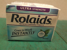 12 Total Rolls Ultra Strength Rolaid, Chewable Mint Tablets