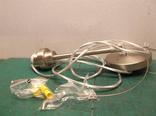 *missing globe* Kichler Brushed Nickel Pendant Light Transitional Clear Glass Co
