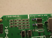 Analog Input Board for Sony Digital Betacam 1-648-545-15