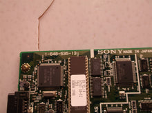 Sony Betacam dvw-a500 1-648-535-13 Control Board KSS-52