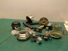 assorted door knob parts