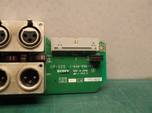 Sony 1-648-556-12 DVW-A500P CP-220 Audio IO Rear Panel Board