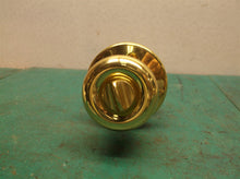 Kwikset Cameron Polished Brass No Deadbolt Keyed Entry Door Knob