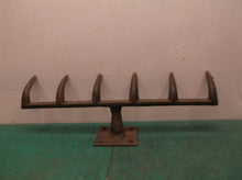6 Hook Rake Head Cast Iron Wall Hook Rustic decorative wall hook