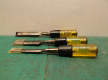 Buck Bros 3-pc Chisel Set (1/2", 3/4", 1") 3-Pack Woodworking Chisels Set