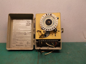 for parts untested Richdel 4 Station Mechanical Controller 304PRI Irrigation Tim