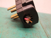 Pass and Seymour 50amp 125/250volt, Angle Plug, Black