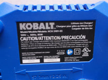 Next Generation Kobalt 24V 85W charger KCH-2401-03 for cordless tools 028872