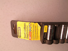 Stanley Socket Set 11 Piece Metric And SAE deep well 1/4 drive
