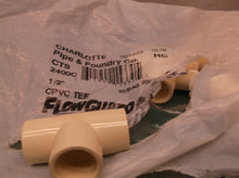 Charlotte Pipe Foundry Flowguard Gold 10 1/2" CTS-2400 cpvc tee
