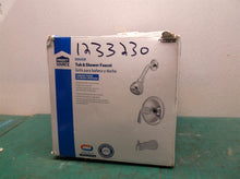 Project Source Dover Chrome 1-handle Single Function Round Bathtub and Shower Fa