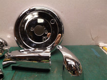 Project Source Dover Chrome 1-handle Single Function Round Bathtub and Shower Fa