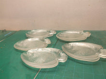 lot of 10 6 1/4x 5 Clear Glass Fish Dish
