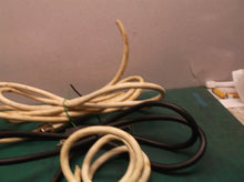 lot of 4, 2white, 1grey, 1black cable