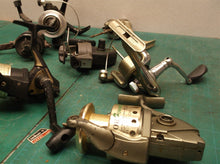 lot of 7 spinning reels for parts