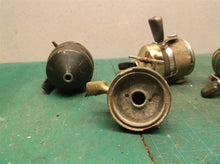lot of 3 Zebco closed face reel, with Shakespeare reel for parts