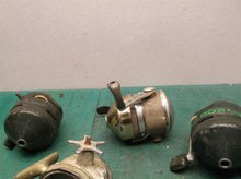 lot of 3 Zebco closed face reel, with Shakespeare reel for parts