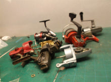 misc. lot of daiwa, Olympic, orra, Shimano, master, Ahab, and no brand reels