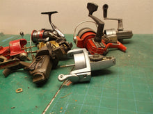 misc. lot of daiwa, Olympic, orra, Shimano, master, Ahab, and no brand reels